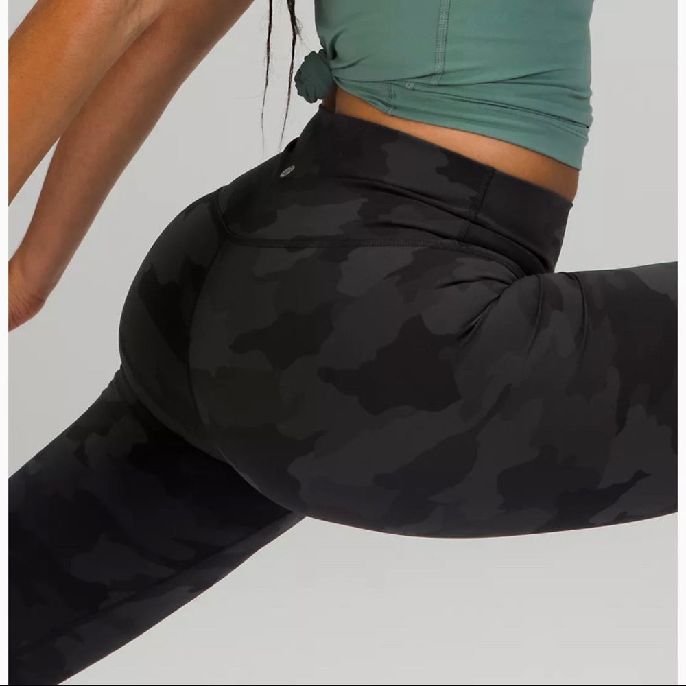 Lululemon Wunder under luxtreme leggings in camo
